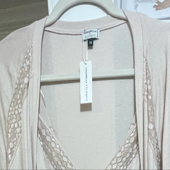 COSABELLA X ELOQUII Sweet Dreams Robe & Romper - Picture 9 of 9